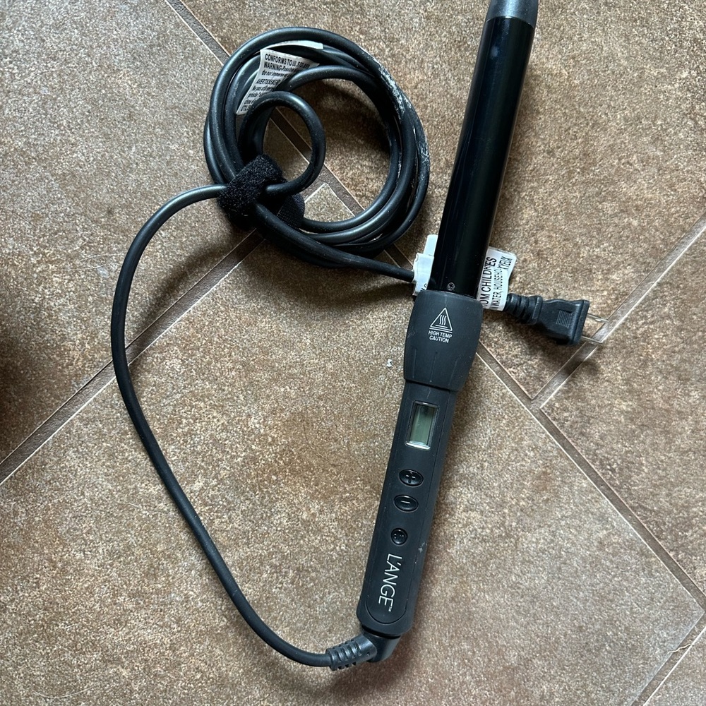 L'ange Black Curling Wand